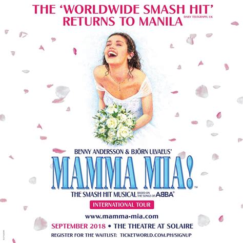 mamma mia musical philippines 2024|Here We Go Again: Smash Hit Musical 'Mamma Mia!' Returns.